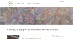 Desktop Screenshot of evjf.fr